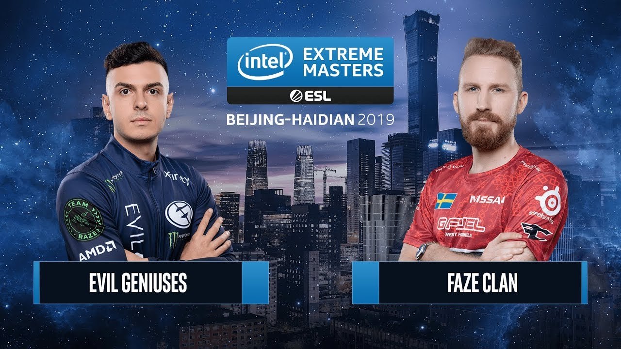 CSGO - FaZe Clan vs. Evil Geniuses [Dust2] Map 3 - Group B - IEM Beijing-Haidian 2019