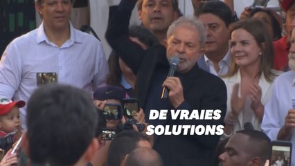 Lula est sorti de prison après l'autorisation de la justice