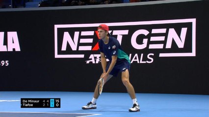 Masters Next Gen - De Minaur domine Tiafoe pour se hisser en finale