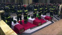 Alessandria - I funerali dei tre Vigili del fuoco morti a Quargnento -6- (08.11.19)