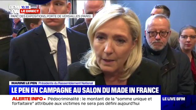 Réforme des retraites: Marine Le Pen soutient sans aucune réserve tous ceux qui vont manifester le 5 décembre
