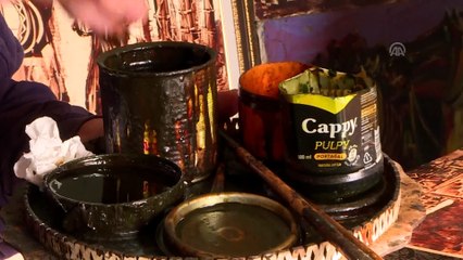 Petrolü sanata dönüştüren ressam - BAKÜ