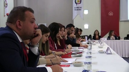 7. Karadeniz Baroları Çocuk Hakları Çalıştayı - ÇORUM