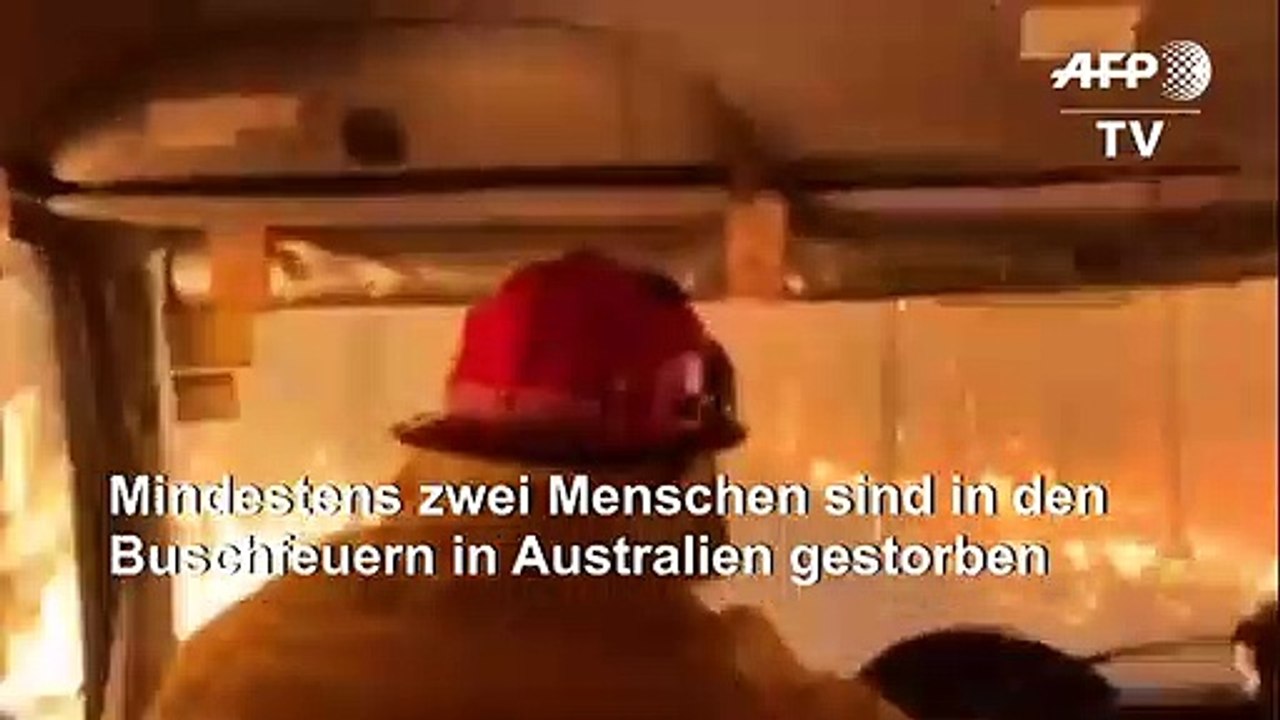 Mehrere Tote durch verheerende Buschfeuer in Australien