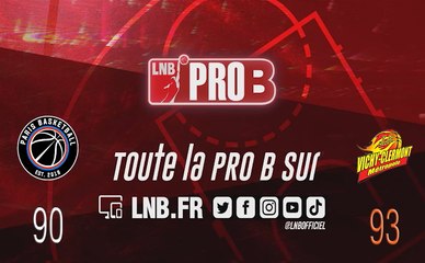 PRO B : Paris vs Vichy-Clermont (J5)