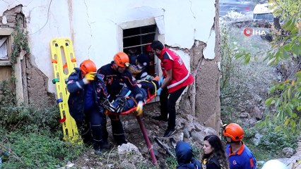 Gümüşhane’de AFAD'ın yangın tatbikatı