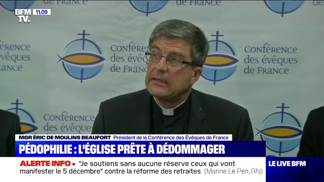 Les évêques votent le principe d'une somme forfaitaire pour les victimes d'abus sexuels commis par des prêtres