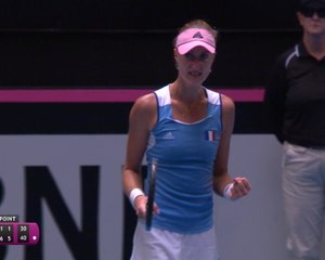 Fed Cup - Mladenovic apporte le premier point, Garcia humiliée