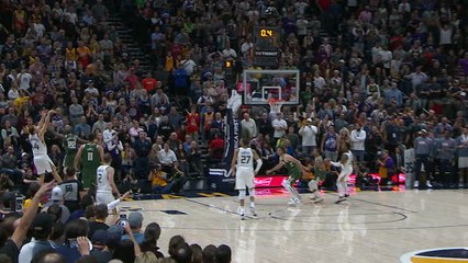 Video herunterladen: Basketball: Bogdanovic buzzer-beater sinks Bucks