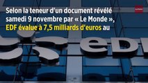 EDF chiffre à 7,5 milliards d'euros au moins le coût unitaire d'éventuels nouveaux EPR