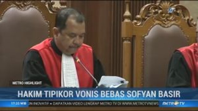 Hakim Tipikor Vonis Bebas Sofyan Basir