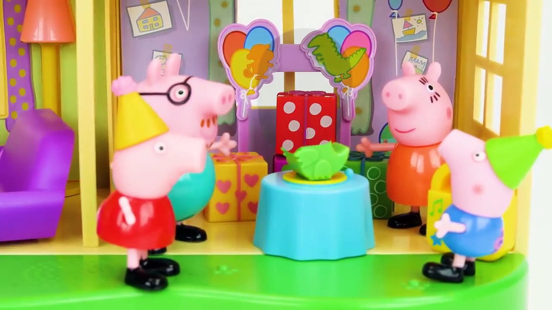 Suradam Grafico Desviación El Juguete Educativo para Niños de Peppa Pig Cumpleaños de Goerge Pig- -  video Dailymotion