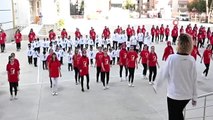Öğrenciler koreografi ve çektikleri kliple Atatürk'ü andı