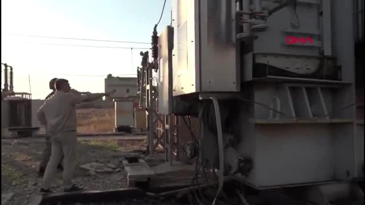 Msb, rasulayn'ın elektrik sorununu çözmek için de trafolarda keşif ve onarım çalışmalarından...
