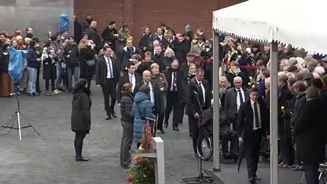 Merkel ruft zu Einsatz für Freiheit und Demokratie auf