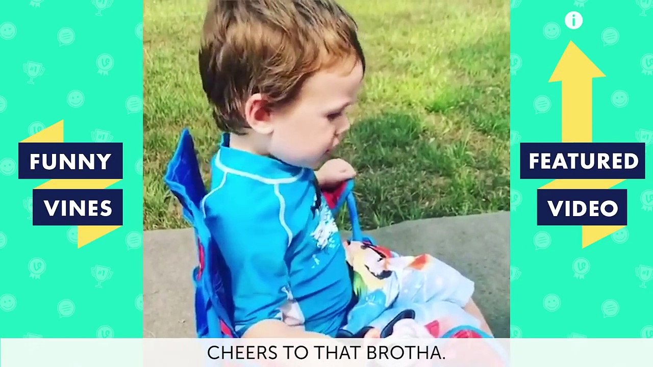 TRY NOT TO LAUGH - Funny KIDS FAILS & BABY Videos Compilation | Funny Vines August 2018