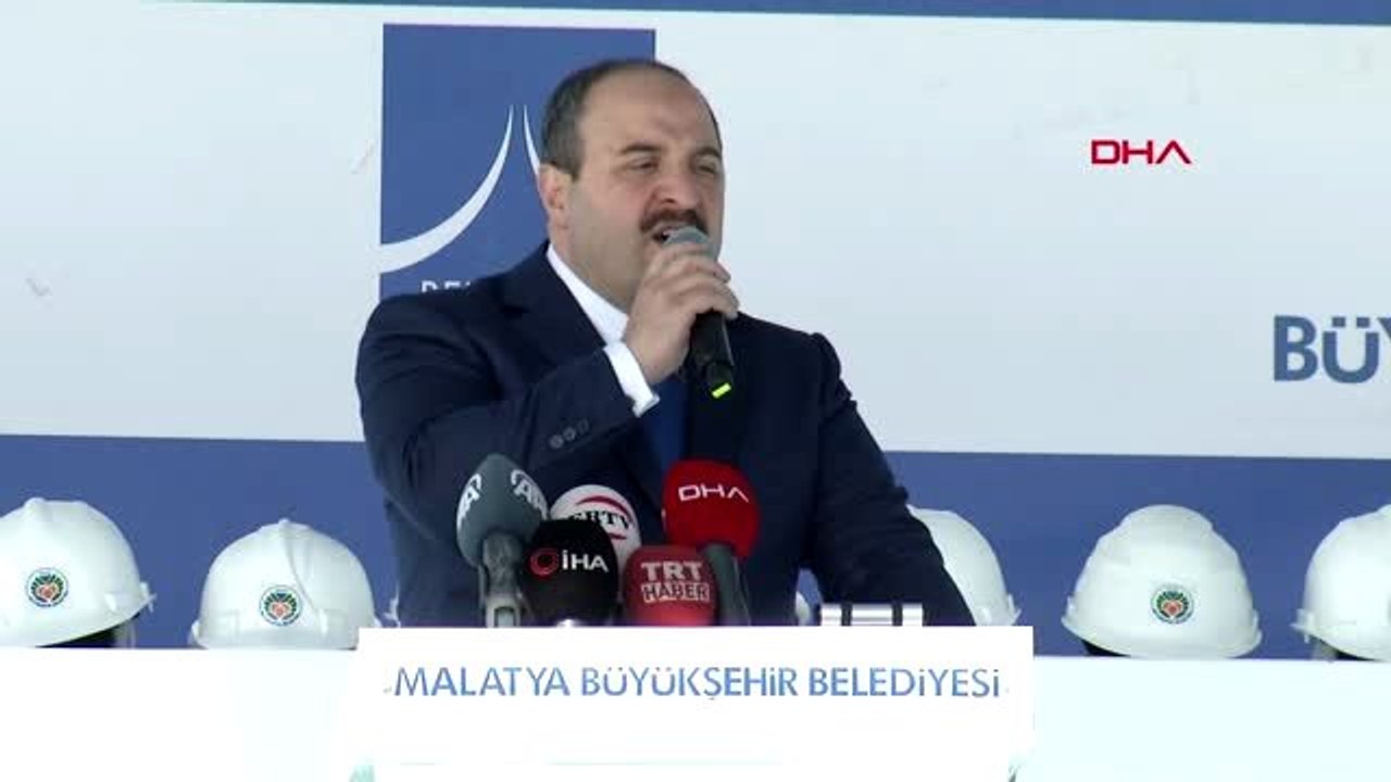 Malatya bakan varank kuru kayısı lisanslı depoculuk projesi temel atma töreninde konuştu