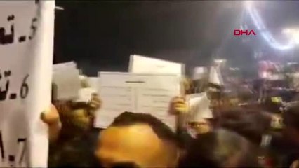 Irak'ta protestocular yönetim sisteminin değişmesini istiyor