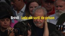 Brésil : Lula est sorti de prison