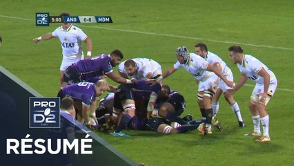 PRO D2 - Résumé Angoulême-Mont-de-Marsan: 21-6 - J10 - Saison 2019/2020