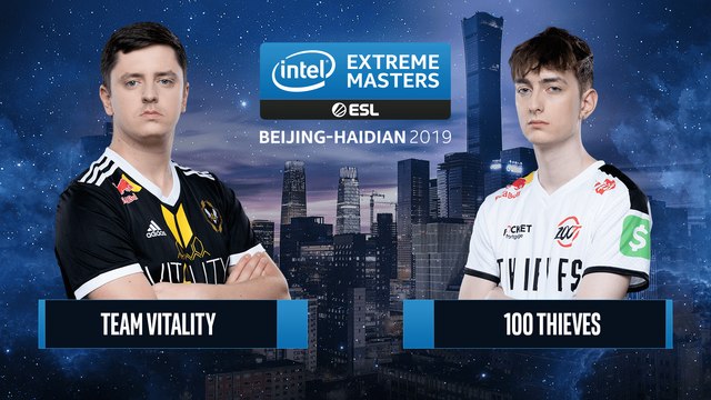 CSGO - 100 Thieves vs. Team Vitality [Mirage] Map 1 - Semifinals - IEM Beijing-Haidian 2019