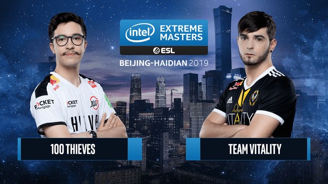 CSGO - 100 Thieves vs. Team Vitality [Nuke] Map 2 - Semifinals - IEM Beijing-Haidian 2019