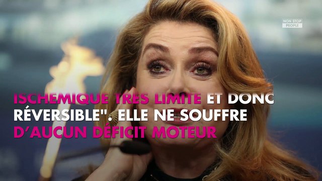 Catherine Deneuve hospitalisée : après son AVC, elle se repose