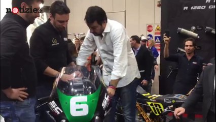 Matteo Salvini a Eicma 2019 non conferma l'incontro con la Segre | Notizie.it