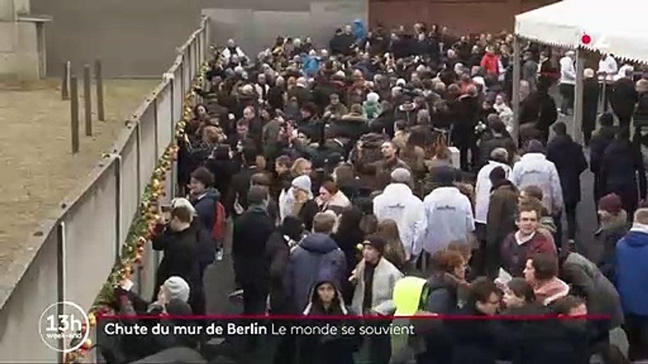 Berlin : le monde se souvient de la chute du mur