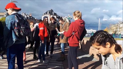 Clean-Walk au centre-ville de Belfort : les jeunes écologistes ramassent 40kg de déchets
