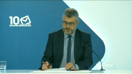 El Gobierno señala que está "todo dispuesto" para las elecciones