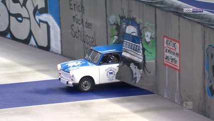 Le Hertha commémore la chute du mur de Berlin