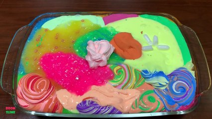 Festival of Colors !! Mixing Random Things Into Slime !! Satisfying Slime Smoothie #747