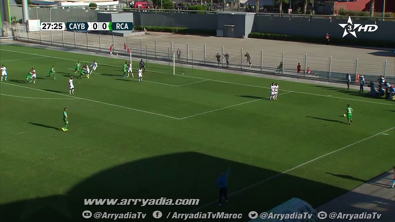 يوسفية برشيد 0-1 الرجاء الرياضي هدف سفيان رحيمي في الدقيقة 28. - - البطولة_الإحترافيةمؤجل الجولة03