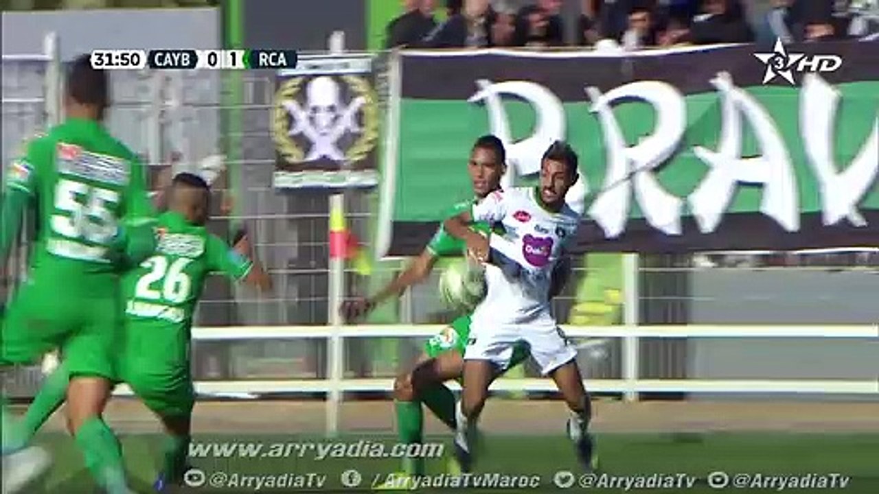 يوسفية برشيد 1-1 الرجاء الرياضي هدف يوسف شينا في الدقيقة 33. - - البطولة_الإحترافيةمؤجل الجولة03 - ب