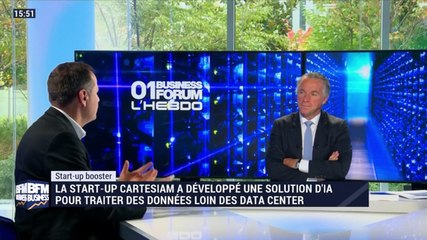 Start-up booster: la start-up Cartesiam a développé une solution d'intélligance artificielle pour traiter des données loin des data center - 09/11