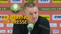 Conférence de presse Valenciennes FC - Châteauroux (0-1) : Olivier GUEGAN (VAFC) - Nicolas USAI (LBC) - 2019/2020