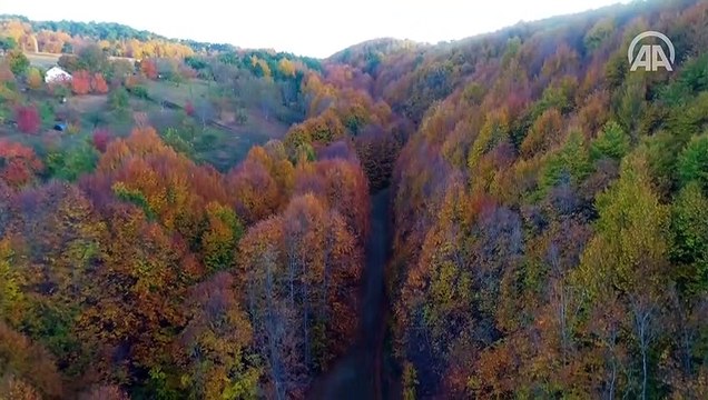 Kışın gözdesi Uludağ sonbaharda da göz kamaştırıyor