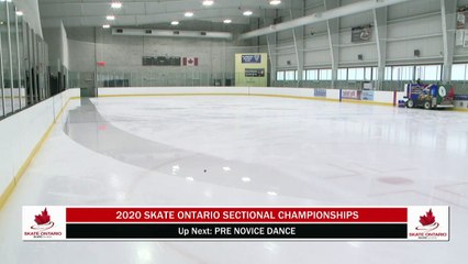 2020 Skate Ontario Sectionals - Pre Novice Pattern Dance