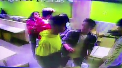 'Yan bakma' kavgasını güvenlik görevlisi havaya ateş ederek sonlandırdı - ANKARA