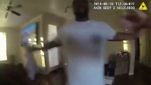 Les images effrayantes d'un américain cible de plusieurs coups de Taser de la part de la police alors qu'il a son enfant de un an dans les bras