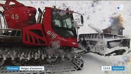 Hautes-Pyrénées : une neige précoce qui ravit les vacanciers