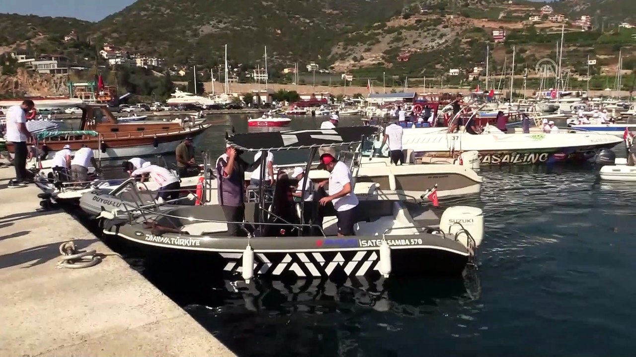 Alanya'da olta balıkçılığı turnuvası başladı - ANTALYA