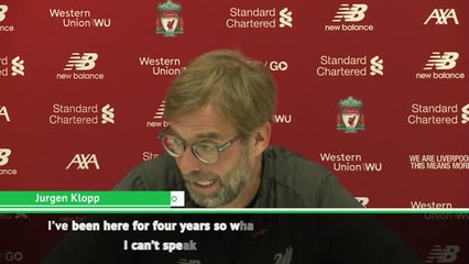 Thank God there's a rivalry between Manchester City - Klopp