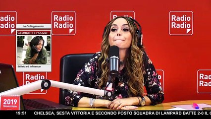 Non Succederà più - 09 Novembre 2019 - Georgette Polizzi Rubrica Pollini Gold Style