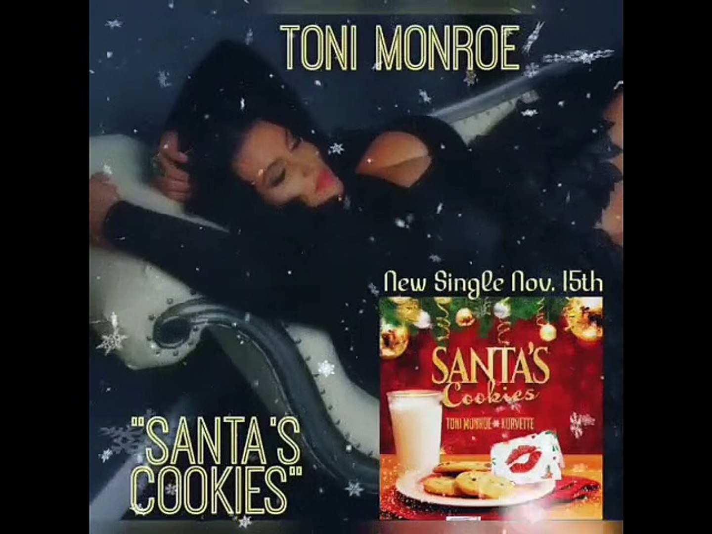 ⁣Santa's Cookies - Toni Monroe Promo