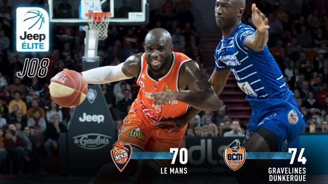 Jeep® ÉLITE : Le Mans vs Gravelines-Dunkerque (J8)