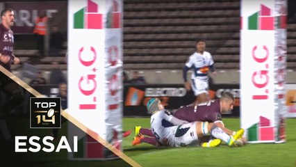 TOP 14 - Essai Santiago CORDERO (UBB) - Bordeaux-Bègles - Agen - J9 - Saison 2019/2020