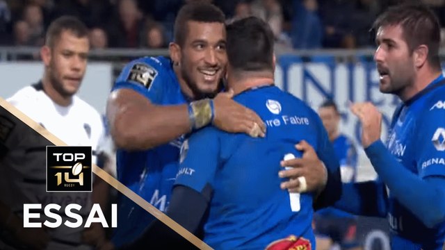 TOP 14 - Essai Wilfrid HOUNKPATIN (CO) - Castres - Brive - J9 - Saison 2019/2020
