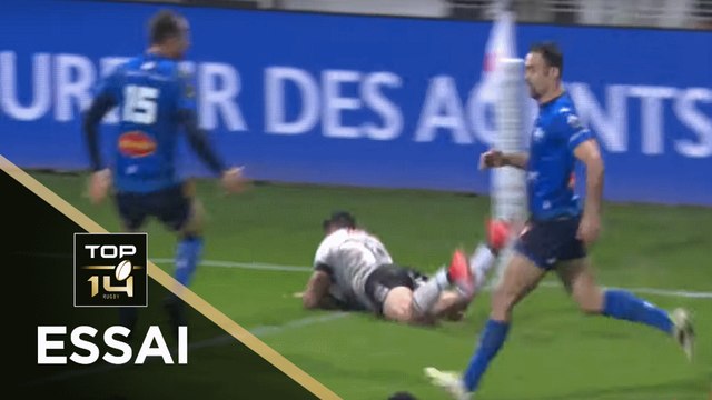 TOP 14 - Essai Axel MULLER (CAB) - Castres - Brive - J9 - Saison 2019/2020